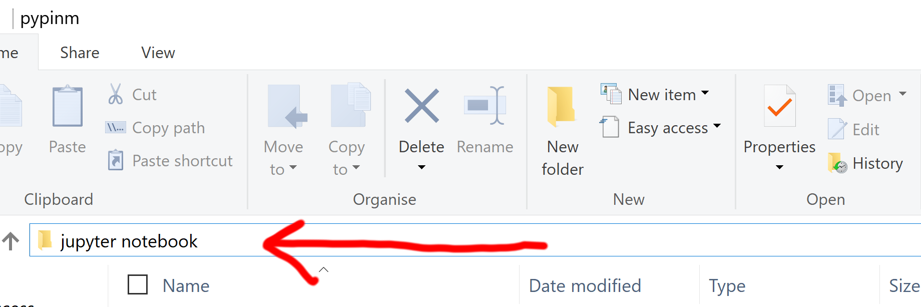 Jupyter notebook